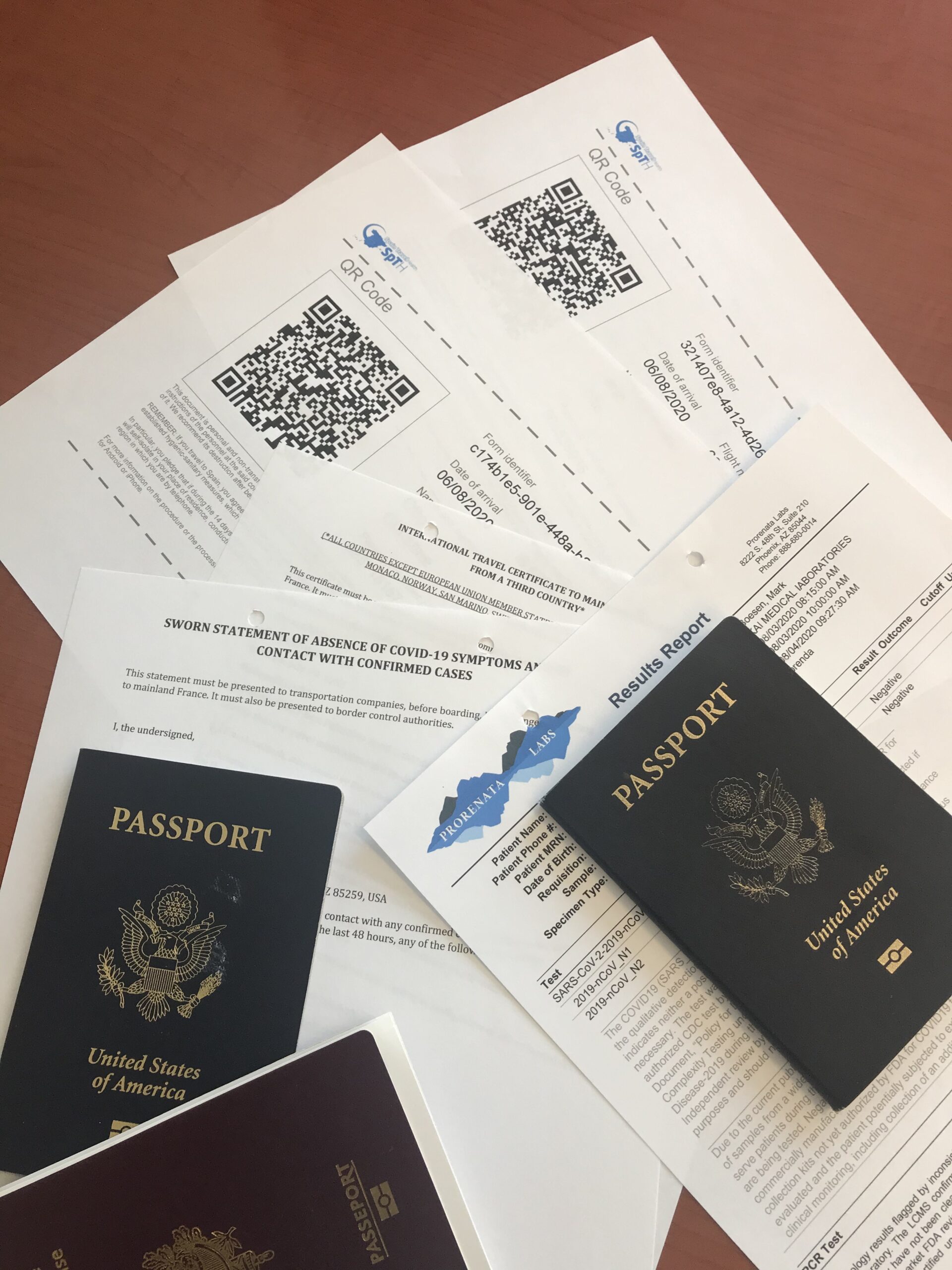 covid 19 pandemic travel document requirements