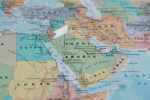 gulf-cooperation-council-on-map